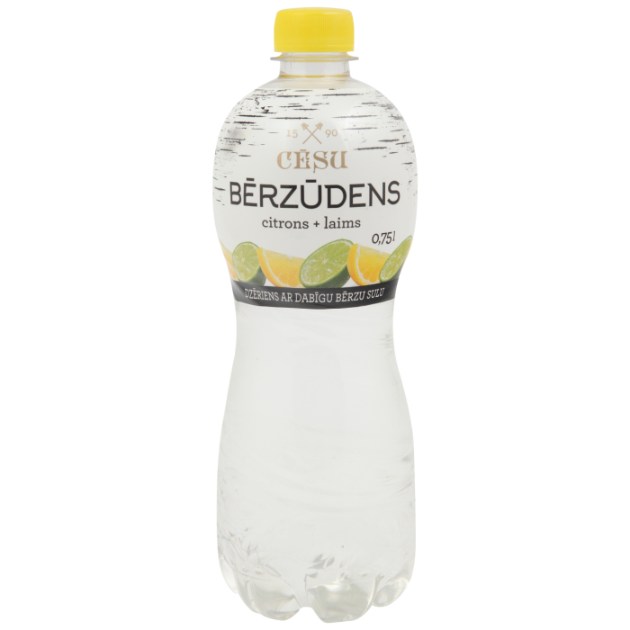 BĒRZŪDENS CĒSU CITRONU-LAIMA 0,75L