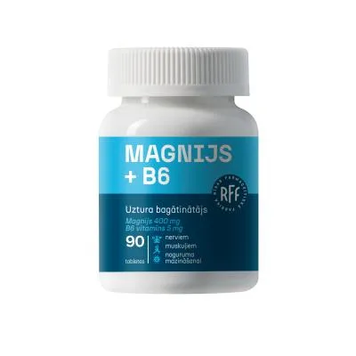 RFF Magnijs 400 mg+B6 tabletes N90