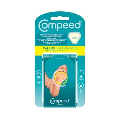 Compeed plāksteri ādas sabiezējumiem N6