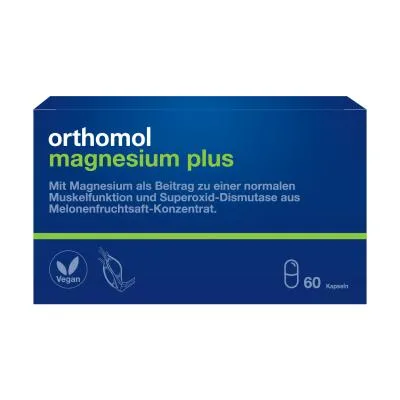 Orthomol Magnesium Plus kapsulas N60