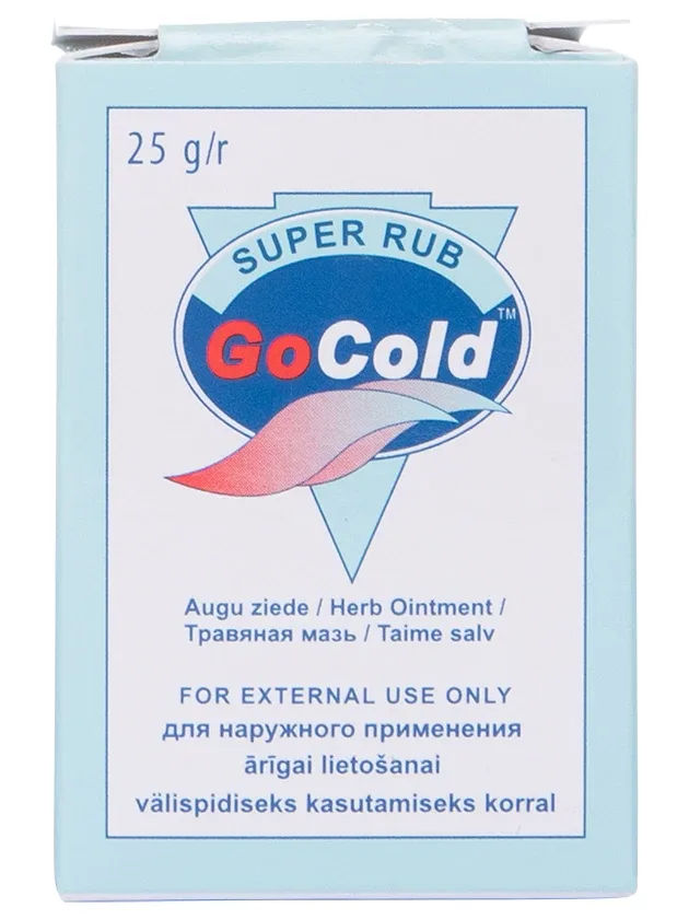 Go cold super rub ziede, 25 g