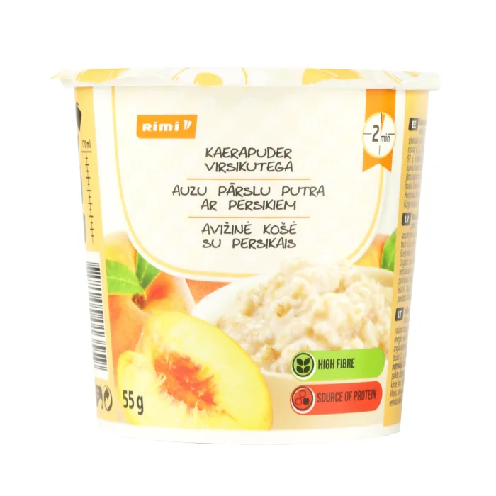 AUZU BIEZPUTRA RIMI AR PERSIKIEM 55G