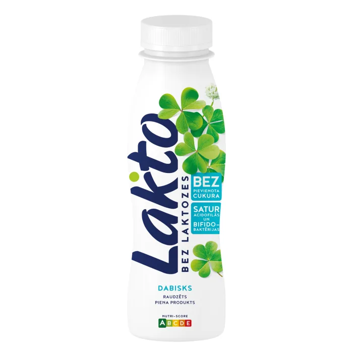 RAUDZĒTS PIENA PRODUKTS LAKTO DABISKS 270G