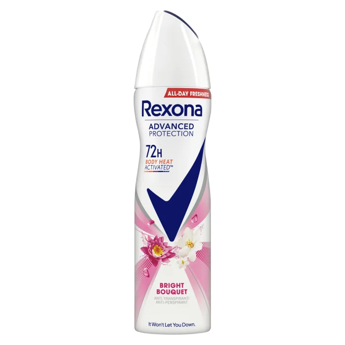 DEZODORANTS REXONA ADVANCED PROTECTION BRIGHT BOUQUET 150ML