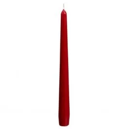 Sveces H-24.5 cm 30 gab konusveida, bordo