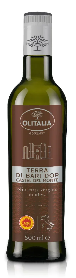 NEAPSTRĀDĀTA AUGSTĀKĀ LABUMA OLĪVEĻĻA OLITALIA TERRA DI BARI, 500 ML