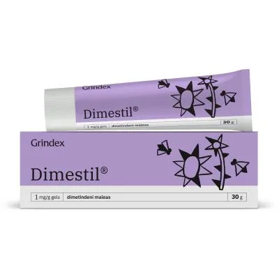 Dimestil 1 mg/G gels 30 g