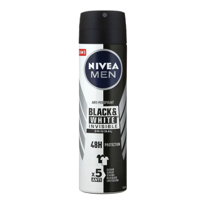 DEZOD. ANTIPERSPIRANTS V. IZSM. NIVEA BLACK&WHITE 150ML