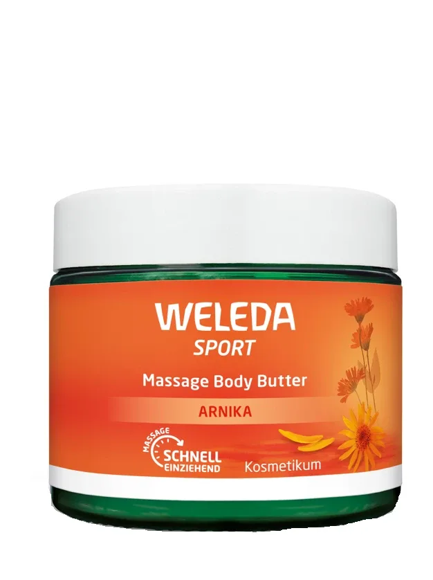 Weleda Sport Arnika Sviests ķermeņa masāžai, 150 ml