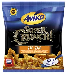 SALDĒTI FRĪ KARTUPEĻI SUPER CRUNCH ZIG ZAG 750G, AVIKO