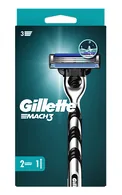 GILLETTE MACH3 SKŪŠANĀS APARĀTS VĪRIEŠIEM+2 KASETNES