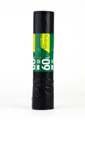 ATKRITUMU MAISI SORTEX, MELNI AR AUKLU, 60L, 30MK, 10GAB