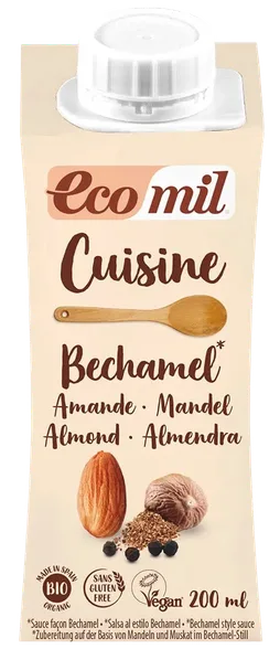 Ecomil Bechamel kulinārijas krēms, 200 ml