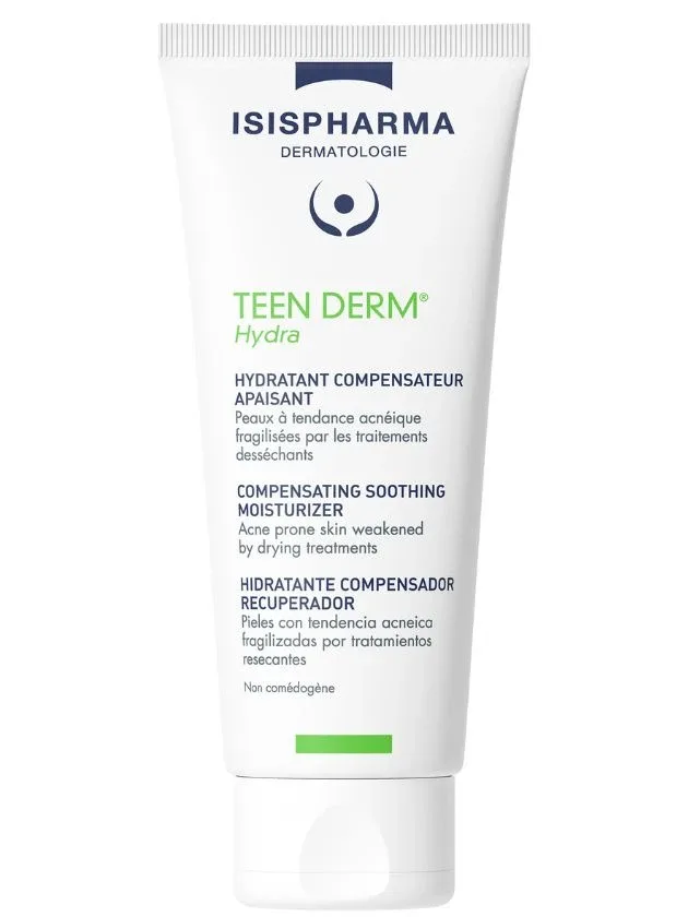 Isispharma Teen Derm® Hydra mitrinātājs izsausinātai aknes ādai, 100 ml