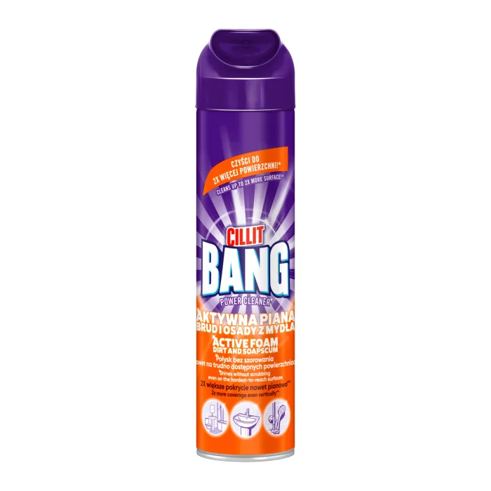 TĪRĪŠANAS LĪDZEKLIS/PUTAS CILLIT BANG 600ML