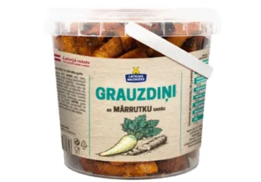 GRAUZDIŅI ZELTENES MĀRRUTKU GARŠA LATVIJAS MAIZNIEKS 300G