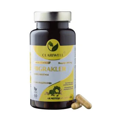 Clariwell Migrakler kapsulas N60