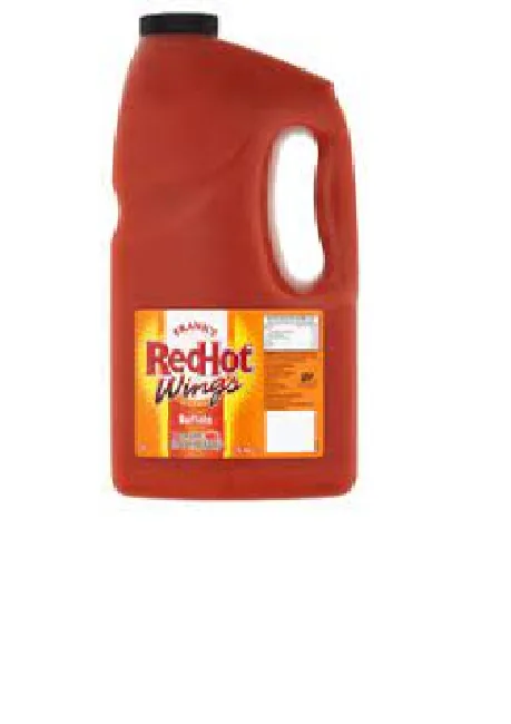 MĒRCE FRANK'S RED HOT, BUFFALO WINGS, 3.78L