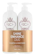 RICH PURE LUXURY ŠAMPŪNS UN KONDICIONIERIS MATU SPĪDUMAM, 750+750ML