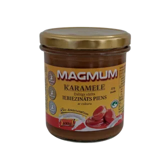 IEBIEZINĀTS PIENS MAGNUM KARAMELE VĀRĪTS 400G