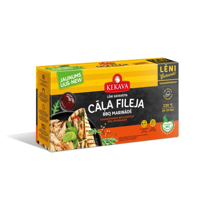 CĀĻA FILEJA ĶEKAVA BBQ MARINĀDĒ, LĒNI GATAVOTA 400G