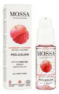 MOSSA PEEL&GLOW AKTĪVS PĪLINGA SERUMS SEJAI, 30ML