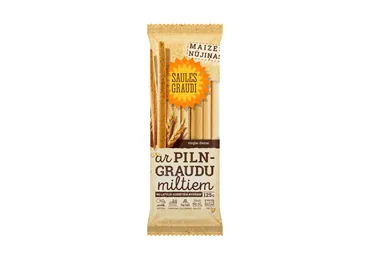 GRISSINI AR PILNGRAUDU MILTIEM SAULES GRAUDI 125G