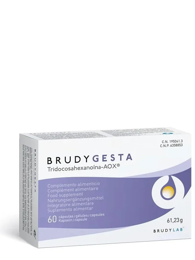 Brudy Gesta kapsulas, 60 gb.