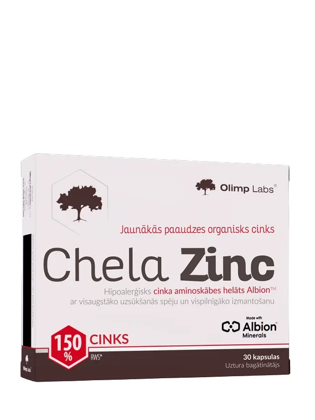 Olimp Labs Chela-Zinc, 30 kapsulas