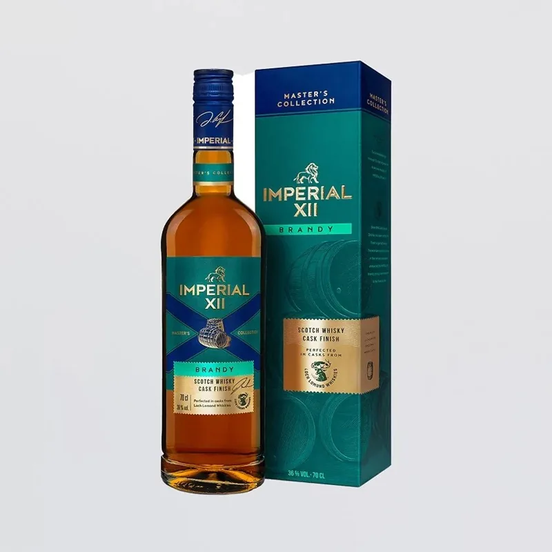 Brendijs Imperial Xii Scotch Whiskey cask, 36%, kastē, 0,7 l