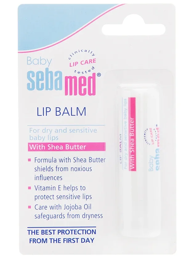 Sebamed Baby lūpu balzams, 4,8 g