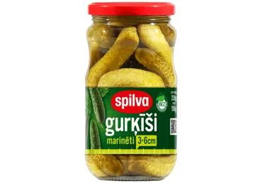 MARINĒTI GURĶĪŠI 3-6CM SPILVA 330G/190G