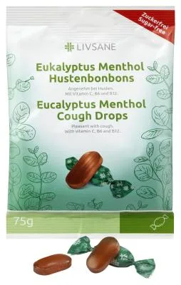 Livsane eikaliptu-mentola ledenes 75 g