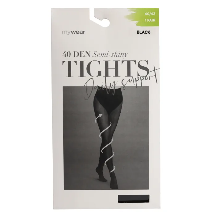 SIEVIEŠU ZEĶUBIKSES MYWEAR STRUMPBYXA 40D DS BLACK 3