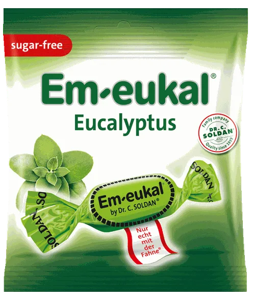Dr. Soldan Eucalyptus Sugar-Free konfektes, 50 g