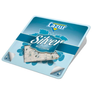 SIERS AR PELĒJUMU LAZUR SILVER 100G