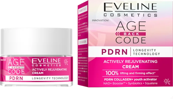 Eveline Age Back Code actively rejuvenating day/night sejas krēms, 50 ml