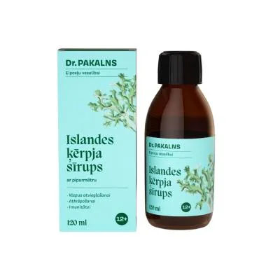 Dr.Pakalns Islandes ķērpja sīrups 120 ml