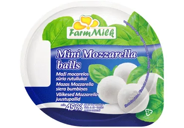 MINI MOZZARELLA SIERS FARM  MILK 125G