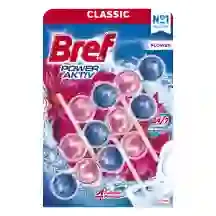 TUALETES BLOKS BREF POWER AKTIV FLOWERS 3X50G