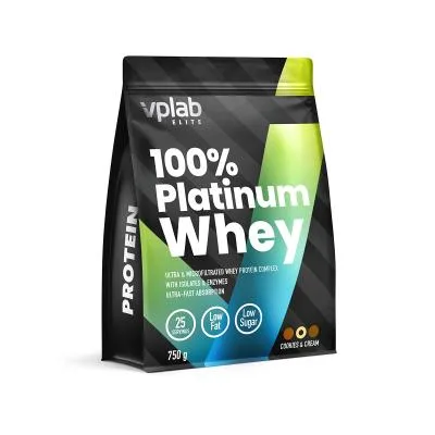 Vplab Platinum Whey Cookies&Cream pulveris 750 g