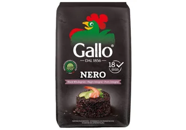RĪSI PILNGRAUDU GALLO MELNIE 500G