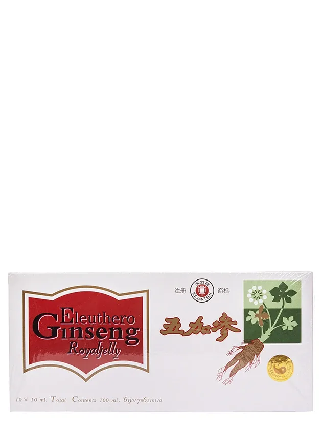 Eleuthero - ginseng royal jelly, 10 dzeramie flakoni