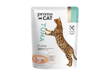 KONSERVĒTA KAĶU BARĪBA PRIMACAT TUNČA ZUPA 40G