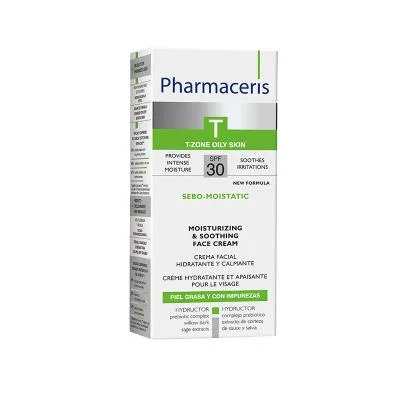 Pharmaceris T Sebo-Moistatic SPF30 sejas krēms 50 ml