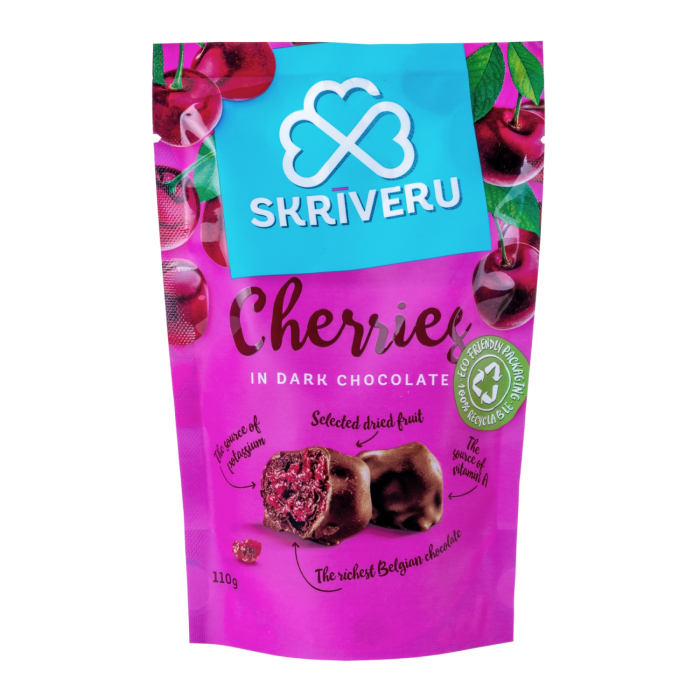 ĶIRŠI SKRĪVERU TUMŠAJĀ ŠOKOLĀDĒ 110G