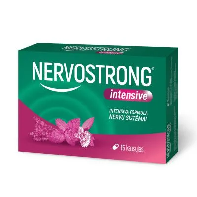Nervostrong Intensive kapsulas N15