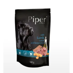 BARĪBA SUŅIEM PIPER JĒRS,BURKĀNI,BRŪNIE RĪSI 0.5KG