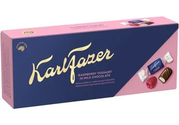 PIENA ŠOKOLĀDES KONFEKTES KARL FAZER AVEŅU JOGURTA  250G