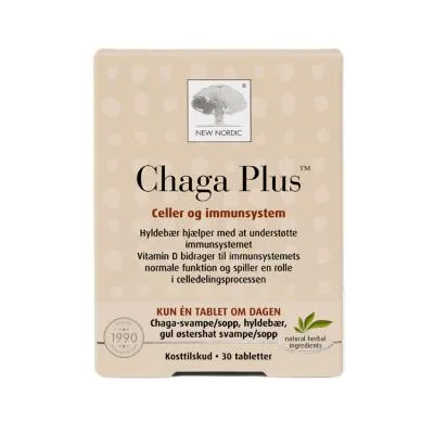 New Nordic Chaga Plus tabletes N30